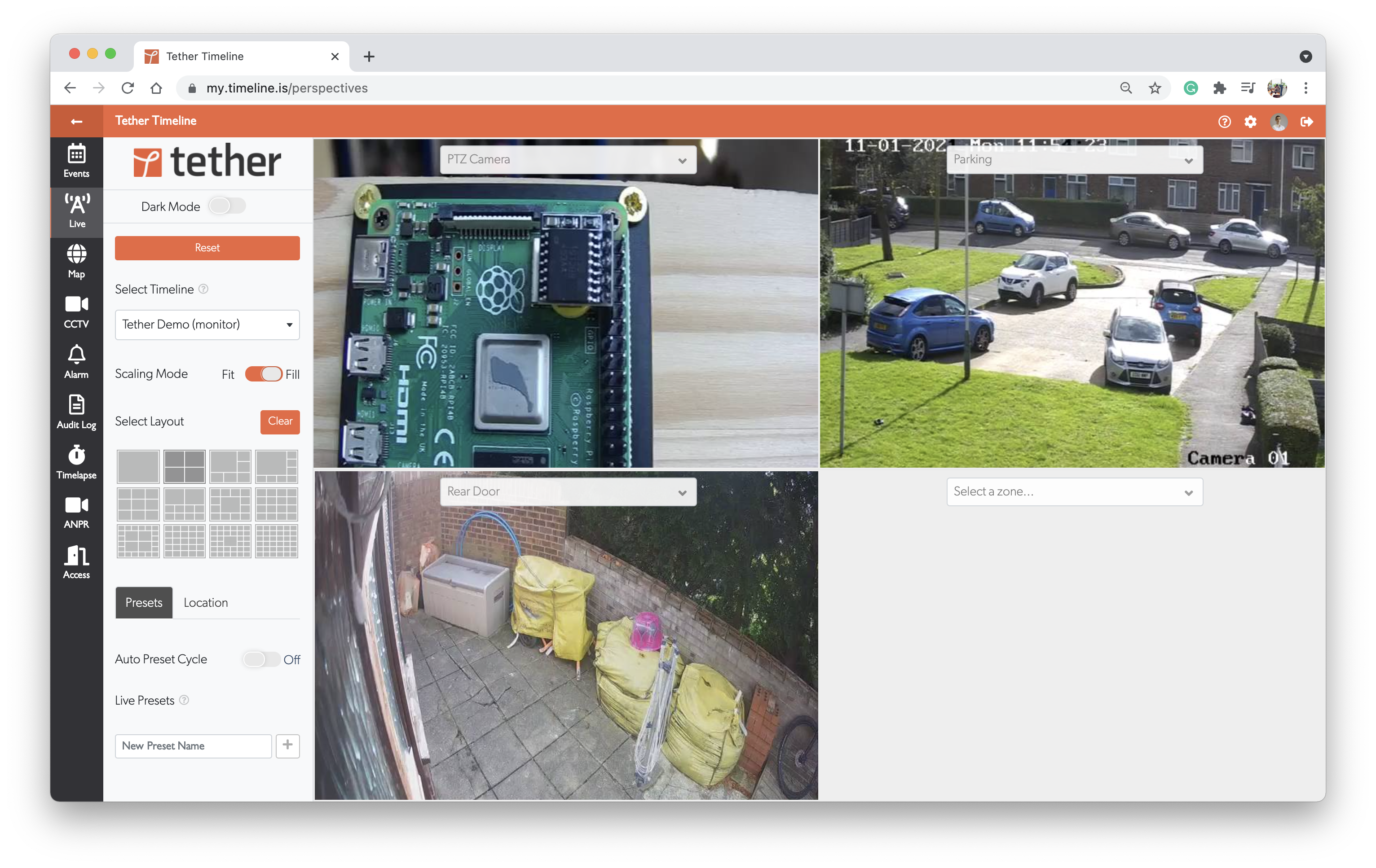 Live View overview
