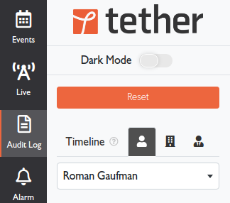 Filter by user